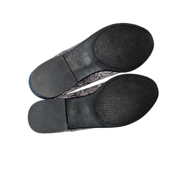 Natural Reflections Snake Print Soft Ankle Booties Size 8 Comfortable Low Heel S - Picture 6 of 6